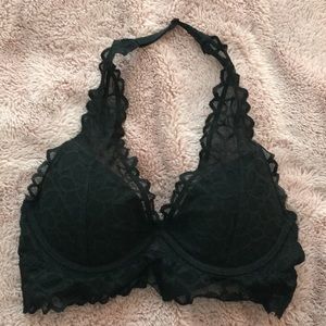 Pink Floral Lace Brallette